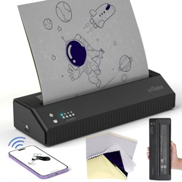 STIGMA P8008 Bluetooth Tattoo Stencil Printer - Wireless Copier