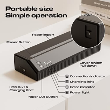 STIGMA P8008 Bluetooth Tattoo Stencil Printer