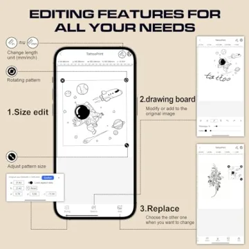 STIGMA P8008 Bluetooth Tattoo Stencil Printer