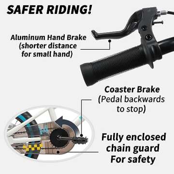 Glerc NuNu Kids Bike for 2-7 Years - Safe & Stylish