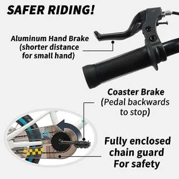 Glerc NuNu Kids Bike for 2-7 Years - Safe & Stylish