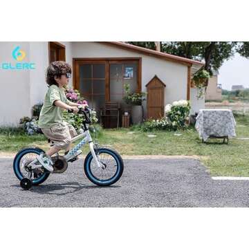 Glerc NuNu Kids Bike for 2-7 Years - Safe & Stylish