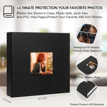 Stylish 4x6 Photo Album for Your Cherished Memories