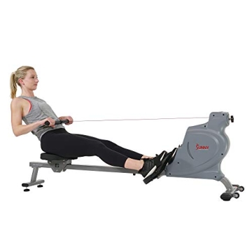 Sunny Health & Fitness Silent Magnetic Rowing Machine for Home Gym