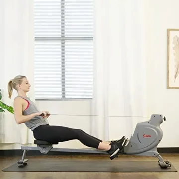 Sunny Health & Fitness Silent Magnetic Rowing Machine for Home Gym