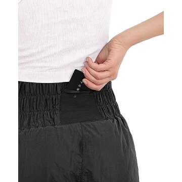 ODODOS Women's High Waisted Athletic Shorts for Comfort