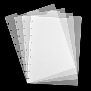 Durable Classic Size Planner Dividers for Custom Notebooks