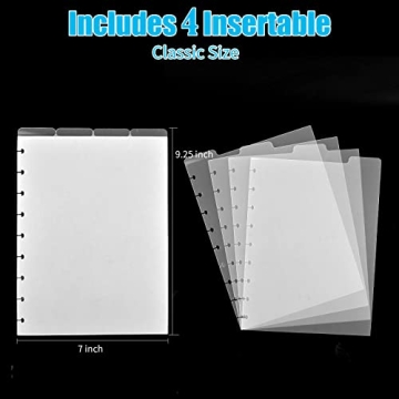 Durable Classic Size Planner Dividers for Custom Notebooks