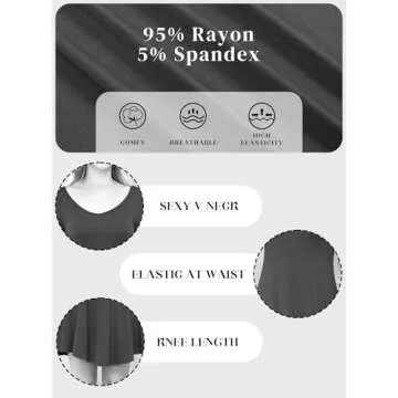 DEARCASE Women’s Long Sleeve Casual Sweater Dress - Stylish & Comfortable