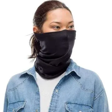 BUFF Original EcoStretch Neck Gaiter, UPF 50 Sun Protection, Breathable, Versatile, Quick Dry Face Mask, Lise Maroon, Adult Size