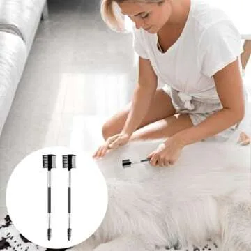 Premium Double Head Pet Tear Comb for Dogs and Cats