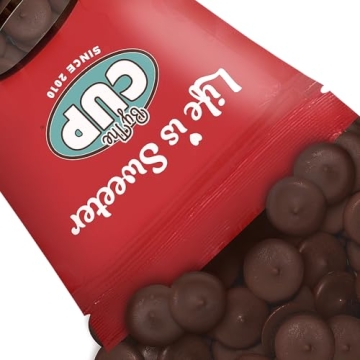 By The Cup Milk Chocolate Melting Wafers, 5 lb Bulk Bag for Chocolate Fountain, Fondue Sets, Molds a...