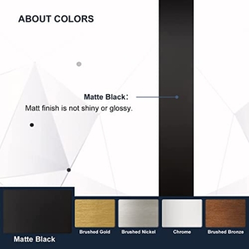 ANDY STAR Wall Mirror - Elegant Black Metal Frame