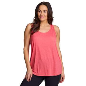 RBX Active Women's Plus Size Sleeveless Relaxed Fashion Workout Yoga Tank Top