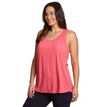 RBX Active Women's Plus Size Sleeveless Relaxed Fashion Workout Yoga Tank Top