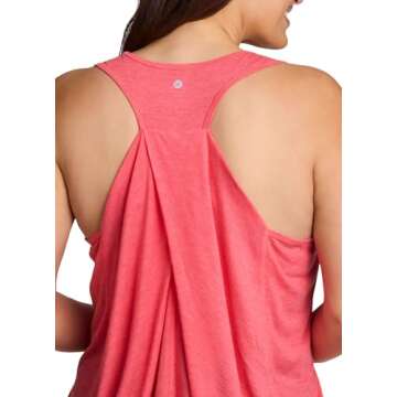 RBX Active Women's Plus Size Sleeveless Relaxed Fashion Workout Yoga Tank Top