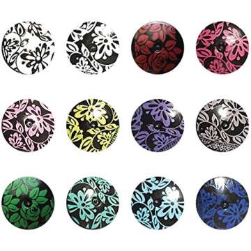 PUEEN Super Intense Nail Polish for Nail Stamping Nail Color Lacquer - Set of 12 Colors -BH000934
