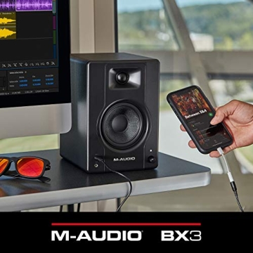 M-Audio BX3 3.5" Studio Monitors with 120W Output