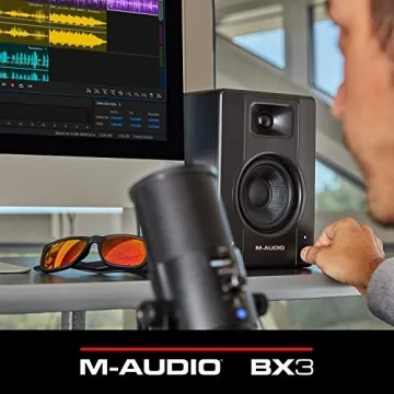 M-Audio BX3 3.5" Studio Monitors with 120W Output