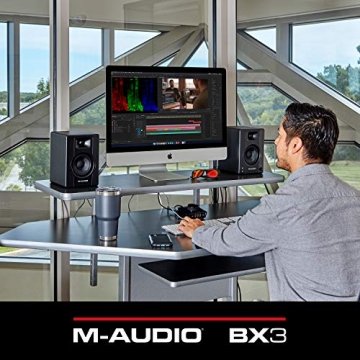 M-Audio BX3 3.5" Studio Monitors with 120W Output
