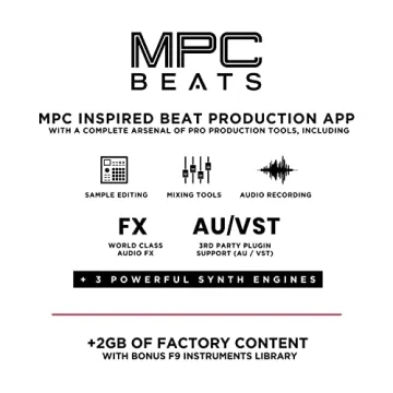 M-Audio BX3 3.5" Studio Monitors with 120W Output