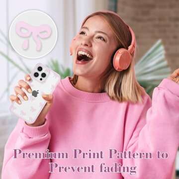 EYZUTAK Cute Bowknot Case for iPhone 12 Pro Max