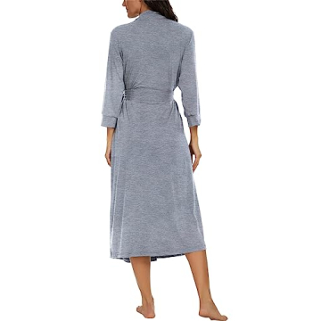 VINTATRE Lightweight Knit Bathrobe for Ladies