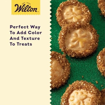 Wilton Gold Sugar Sprinkles for Elegant Baking