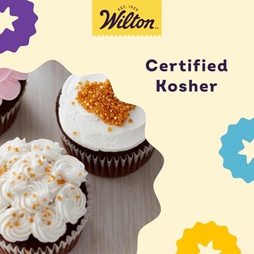 Wilton Gold Sugar Sprinkles for Elegant Baking