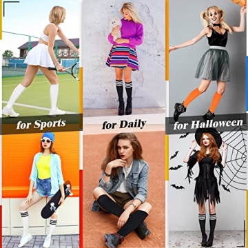 Black Knee High Socks for Women - Stylish Comfort