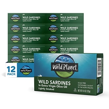 Wild Planet Wild Sardines in EVOO - Sustainably Caught