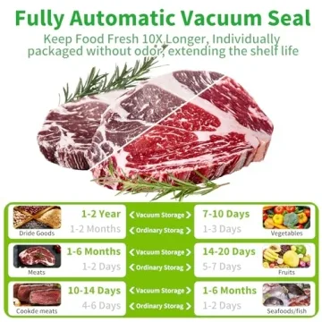 XLMYS Food Vacuum Sealer for Ultimate Food Preservation