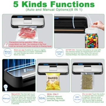 XLMYS Food Vacuum Sealer for Ultimate Food Preservation