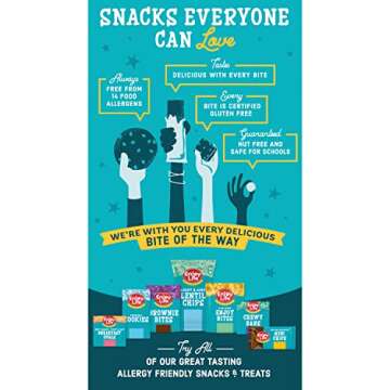 Enjoy Life Snickerdoodle Soft Baked Cookies, Gluten Free, School Safe, Non GMO, Dairy Free, Soy Free, Vegan, Nut Free Cookies, 6 oz Box