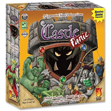 Castle Panic Cooperative Board Game – Defend Towers Against Goblins, Orcs, & Trolls for Game Night...