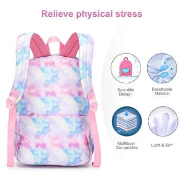 Stylish Caran·Y Waterproof Girls School Backpack