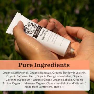 Herbal Muscle Rub For Natural Pain Relief