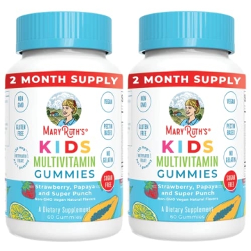 MaryRuth Organics Kids Multivitamin Gummies | 2 Month Supply | Sugar Free | Kids & Toddlers Ages 2+ ...