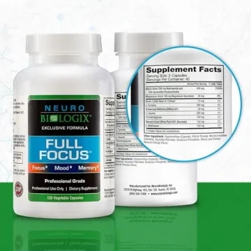 Neurobiologix Full Focus Brain Supplement 120 Capsules