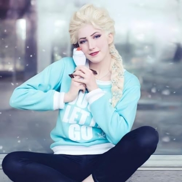 Stunning ANOGOL Princess Braided Wig for Cosplay Fun