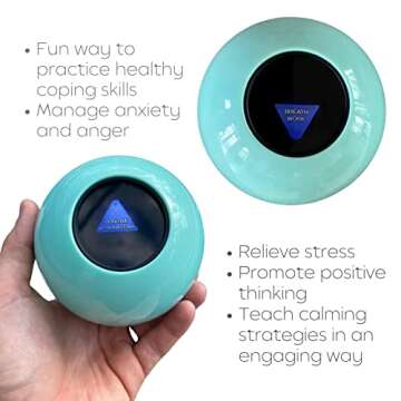 The Calm Ball: Innovative Stress Relief & Coping Skills Toy