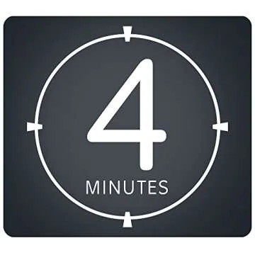 Tommee Tippee Microwave Steam Sterilizer for Baby Bottles and Accessories, Kills Viruses and 99.9% of Harmful Microbes, 4-Minute Sterilisation Cycle