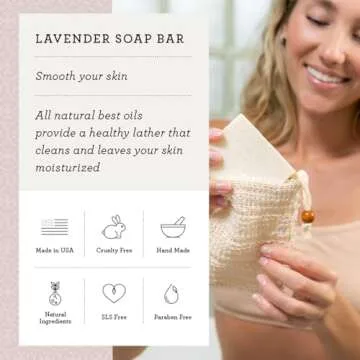Lizush Luxury Lavender Spa Kit - Perfect Gift for Women