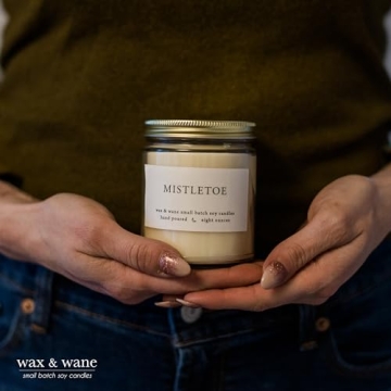 Handmade Wax & Wane Winter Candle Set - Eco-Friendly Soy