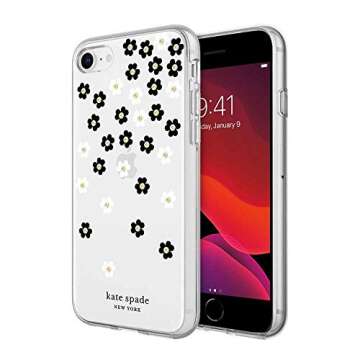 Kate Spade Scattered Flowers Case for iPhone SE2