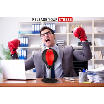 Tech Tools Desktop Punching Bag for Stress Relief