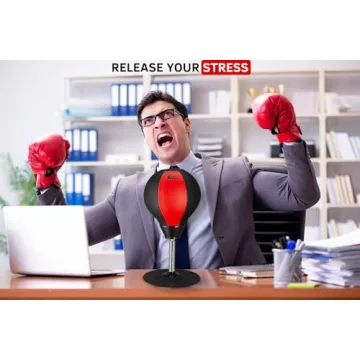Tech Tools Desktop Punching Bag for Stress Relief