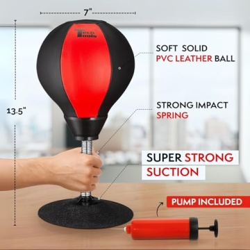 Tech Tools Desktop Punching Bag for Stress Relief