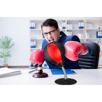 Tech Tools Desktop Punching Bag for Stress Relief