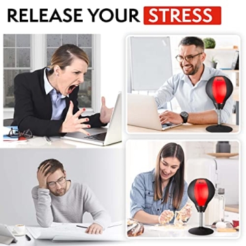 Tech Tools Desktop Punching Bag for Stress Relief